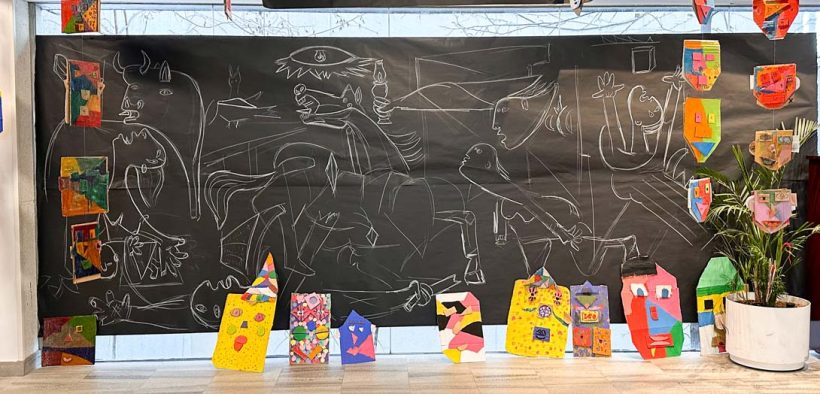 Exposición de la Academia de Arte por el año Picasso